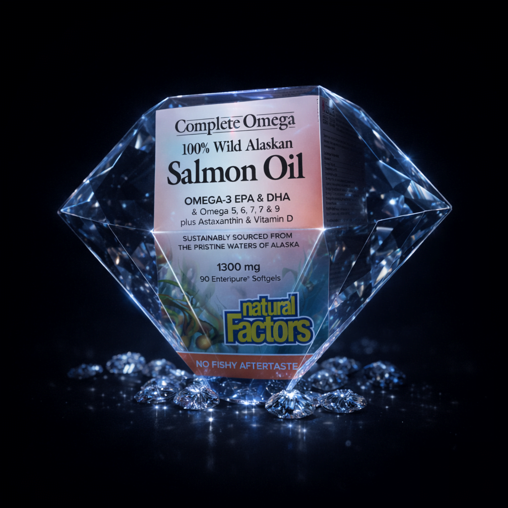 Why Wild Alaskan Salmon Oil Is the "Diamond" of Omega-3s 💎🐟