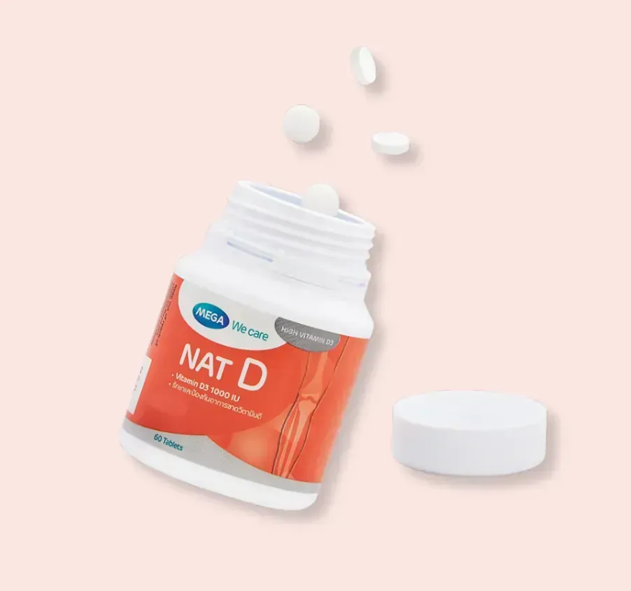 MEGA NAT-D 5000IU CAPSULES 30'S