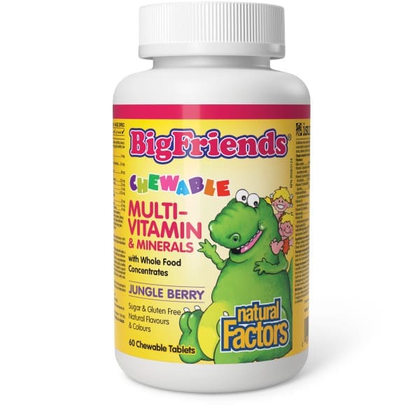 NF BIGFRIENDS KIDS MULTIVITAMINS CHEW TABS 60'S - Product Image