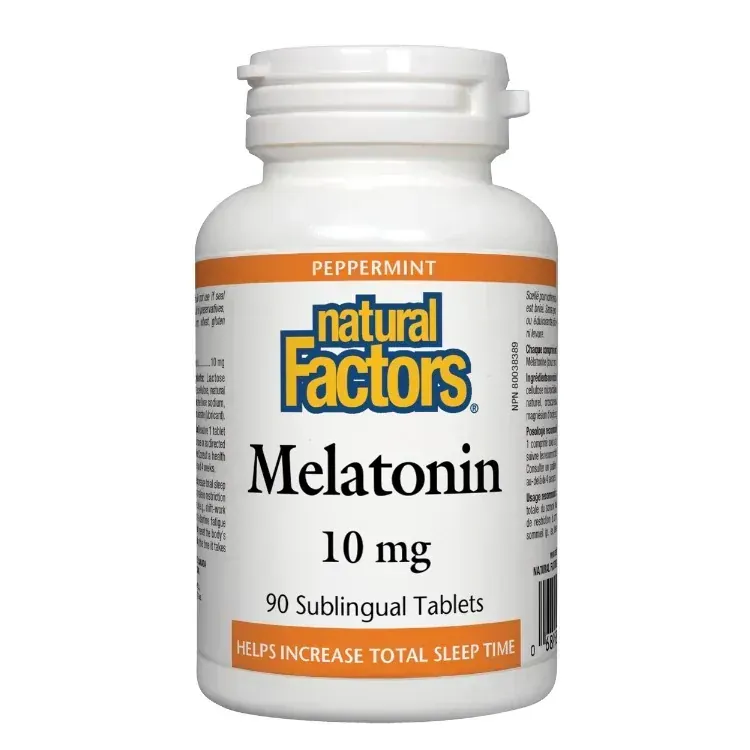 NF MELATONIN 10MG SUBLINGUAL TABS 90 - Product Image