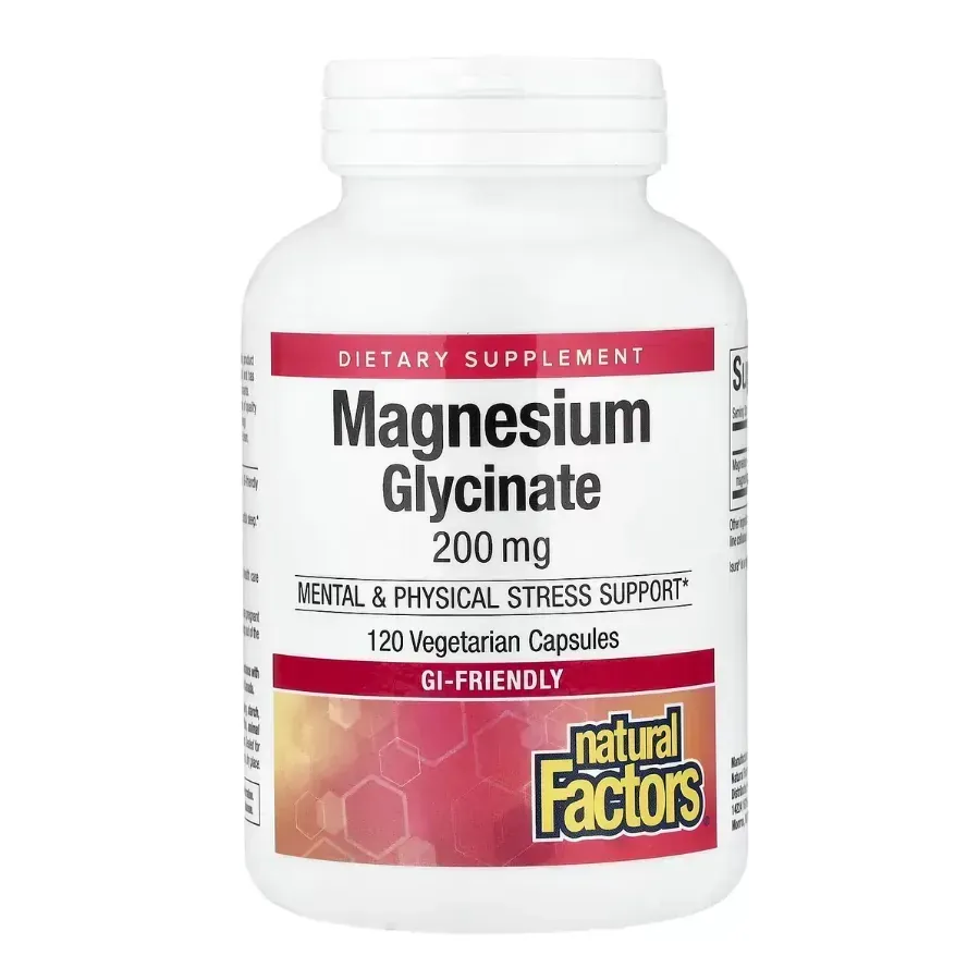 NF MAG BISGLY 200MG PURE CAPS 120 - Product Image