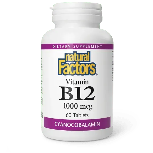 NF VITAMIN B12 CYANO 1000MCG TABS 60'S - Product Image