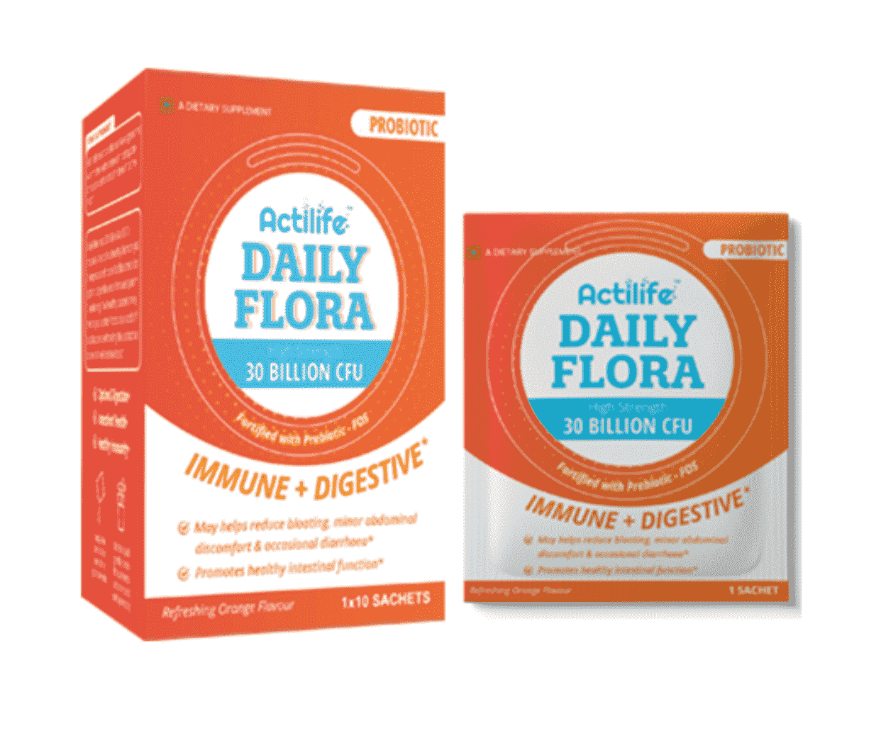 ACTILIFE DAILY FLORA SATCHETS 10'S - Product Image