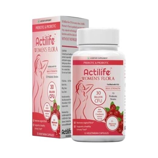 ACTILIFE WOMEN FLORA CAPS 15'S - Product Image