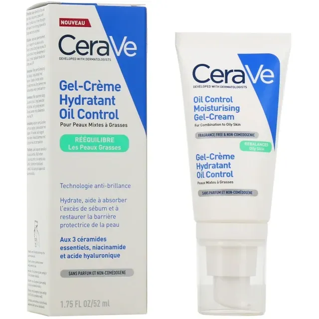 Thumbnail for CERAVE OIL CONTROL MOISTURISING GEL-CREAM 52ML