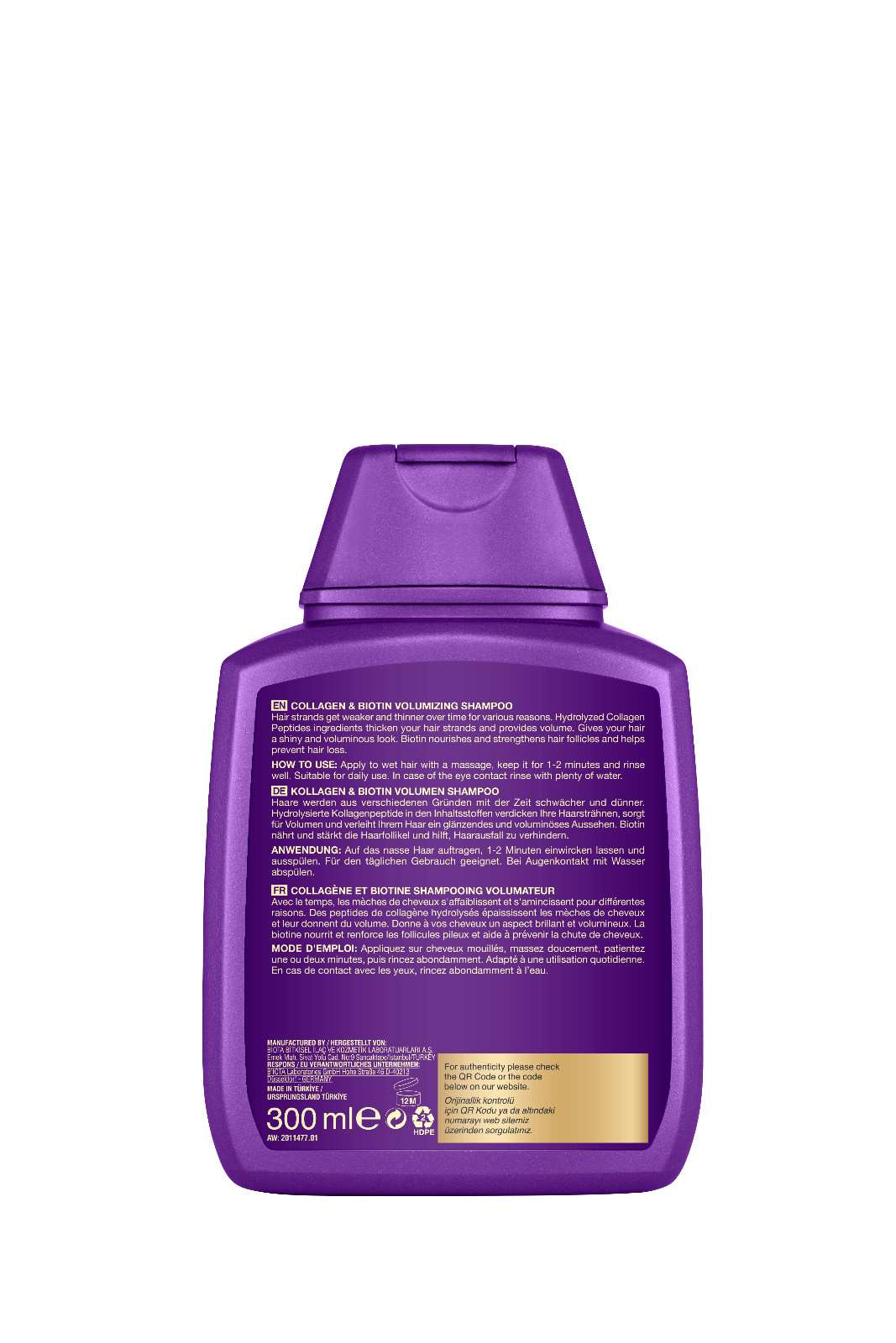 Thumbnail for BIOXCIN COLLAGEN-BIOTIN SHAMPOO 300ML
