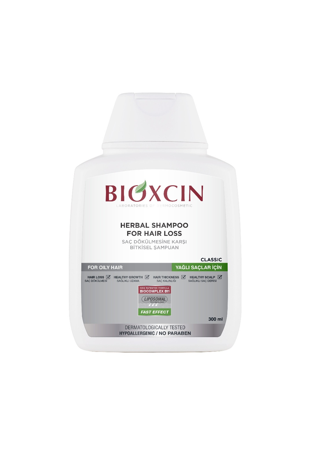 BIOXCIN OILY HAIR SHAMPOO 300ML - Product Image