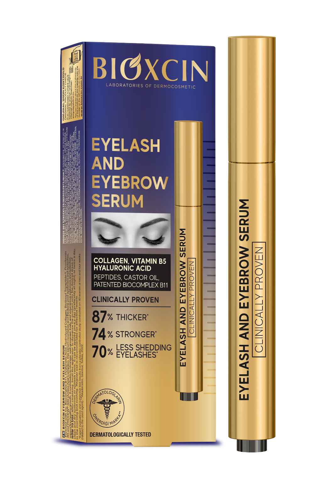 Thumbnail for BIOXCIN EYEBROW AND EYELASH SERUM 3ML