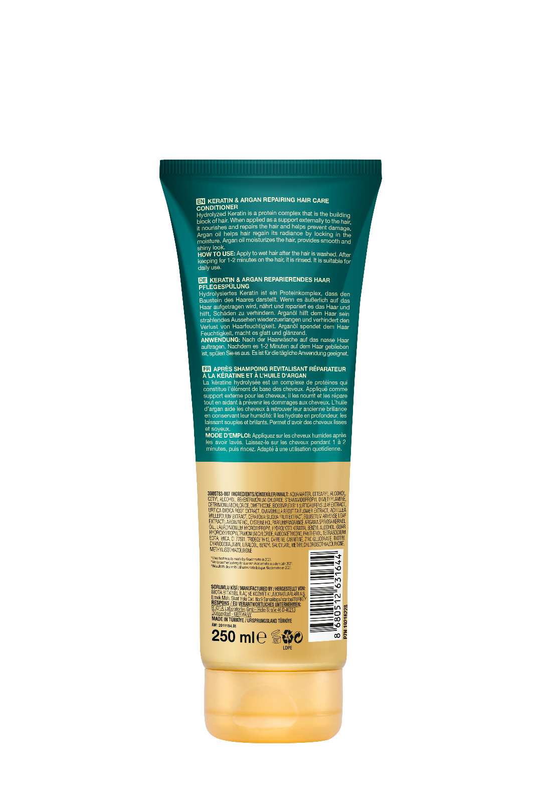 Thumbnail for BIOXCIN KERATIN-ARGAN HAIR CARE CREAM 250ML