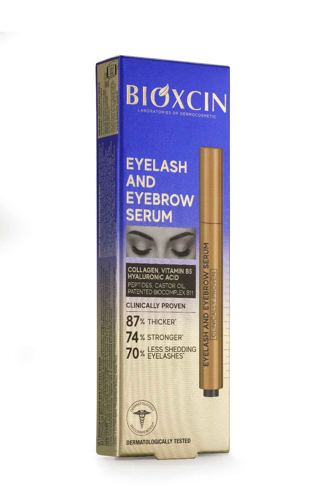 BIOXCIN EYEBROW AND EYELASH SERUM 3ML - Product Image