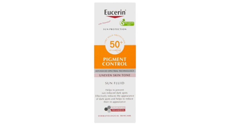 EUCERIN SUN FACE FLUID ANTI PIGMENT SPF50+ 50ml - Product Image