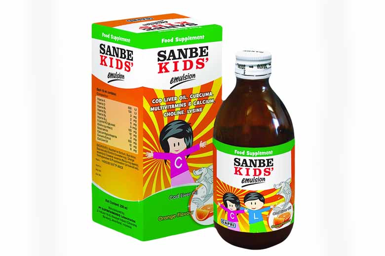 SANBE KIDS EMULSION 200ML - Product Image