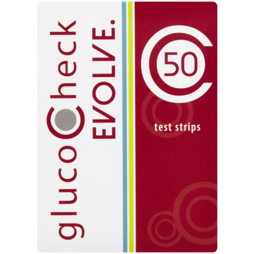 Thumbnail for GLUCOCHECK EVOLVE TEST STRIPS 50'S