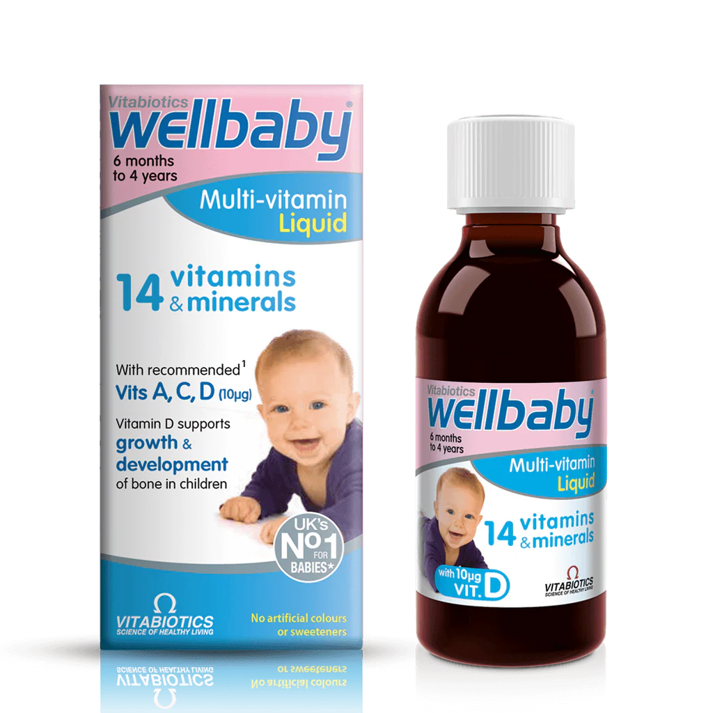WELLBABY MULTIVIT LIQUID 150ML - Product Image