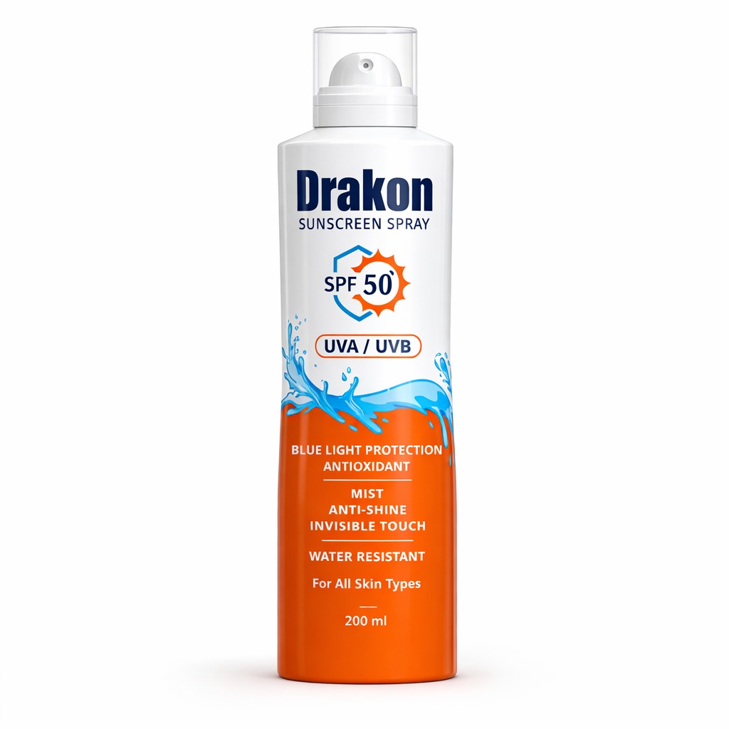 DRAKON SUNSCREEN SPRAY SPF50+ - Product Image