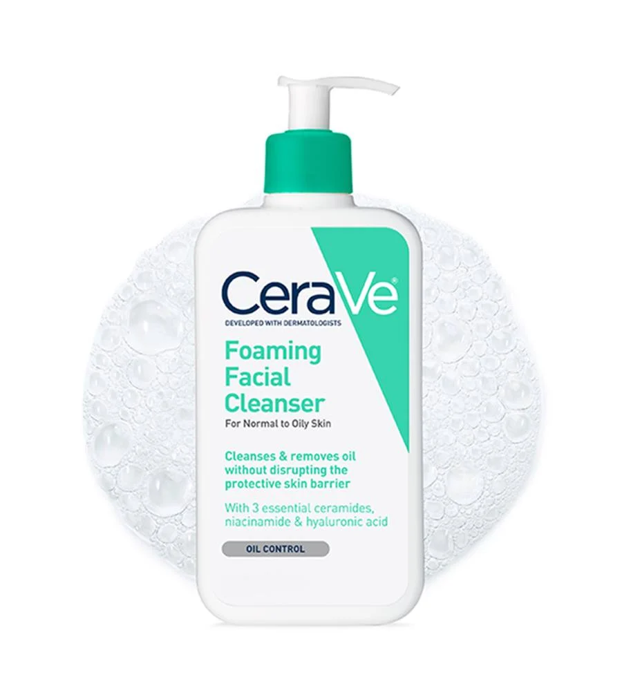 CERAVE FOAMING FACIAL CLEANSER 473ML - Product Image