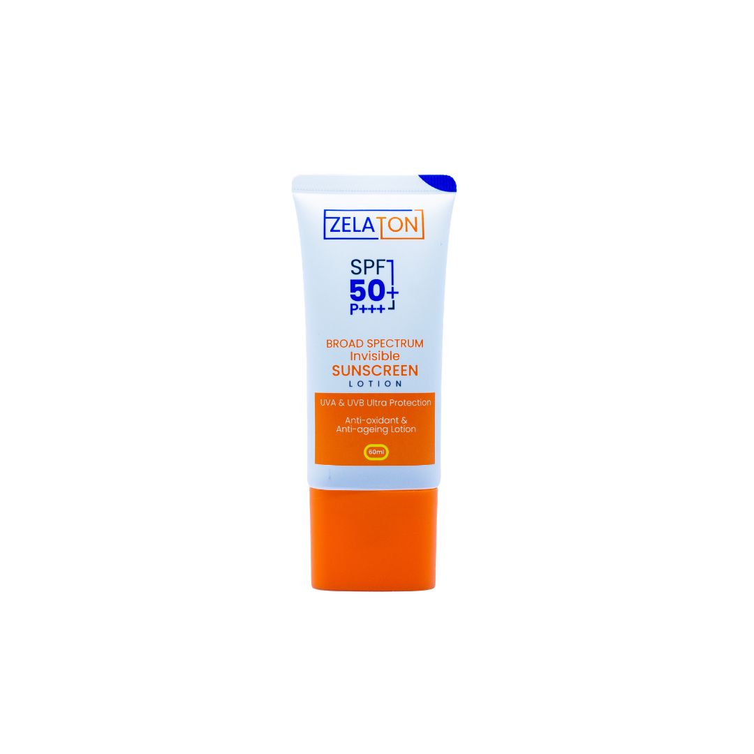 ZELATON SPF50 SUNSCREEN LOTION 60ML - Product Image