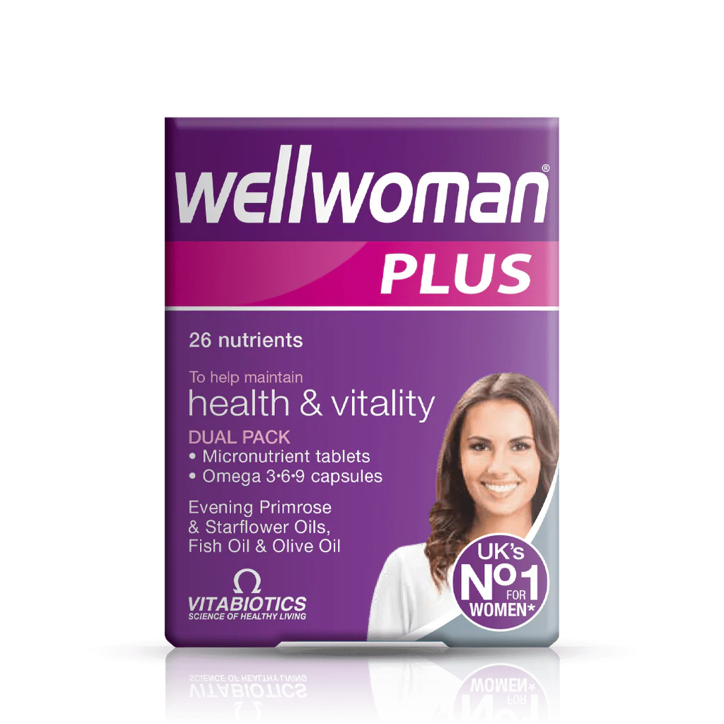 WELLWOMAN PLUS OMEGA CAPS 56`S - Product Image