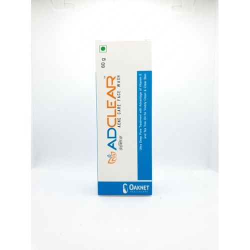 OAKNET ADCLEAR ACNE CARE FACE WASH 60G - Product Image