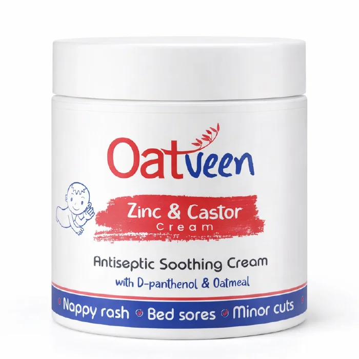 OATVEEN ZINC & CASTOR OIL 225ML - Product Image