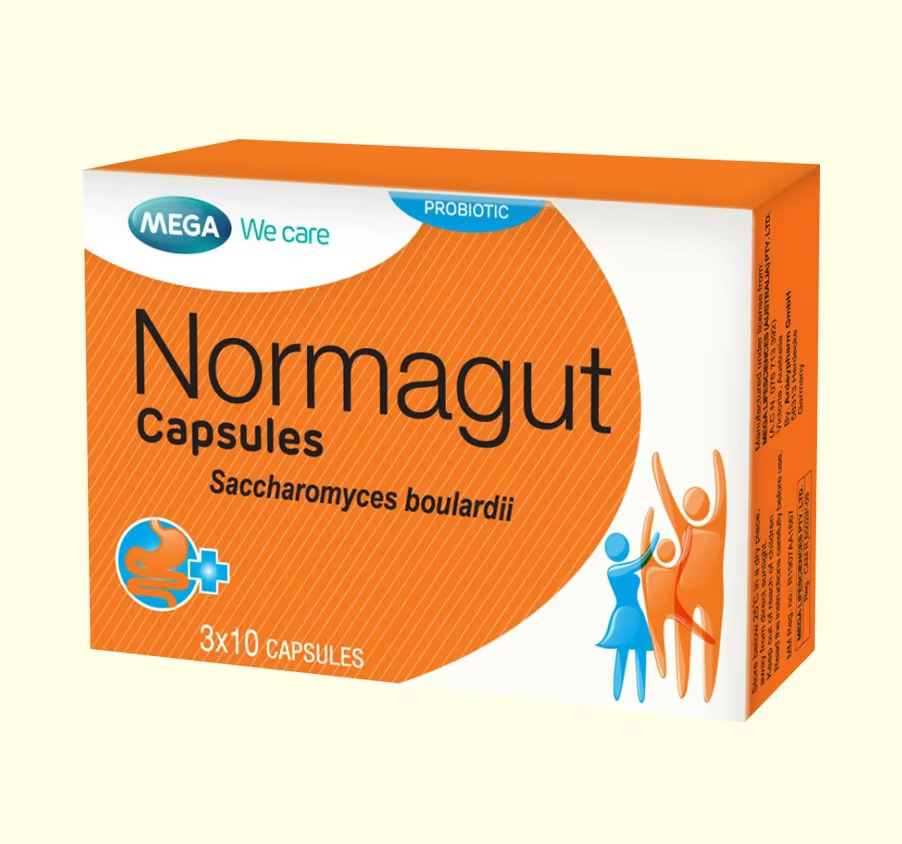 MEGA NORMAGUT 250MG CAPS 30'S - Product Image