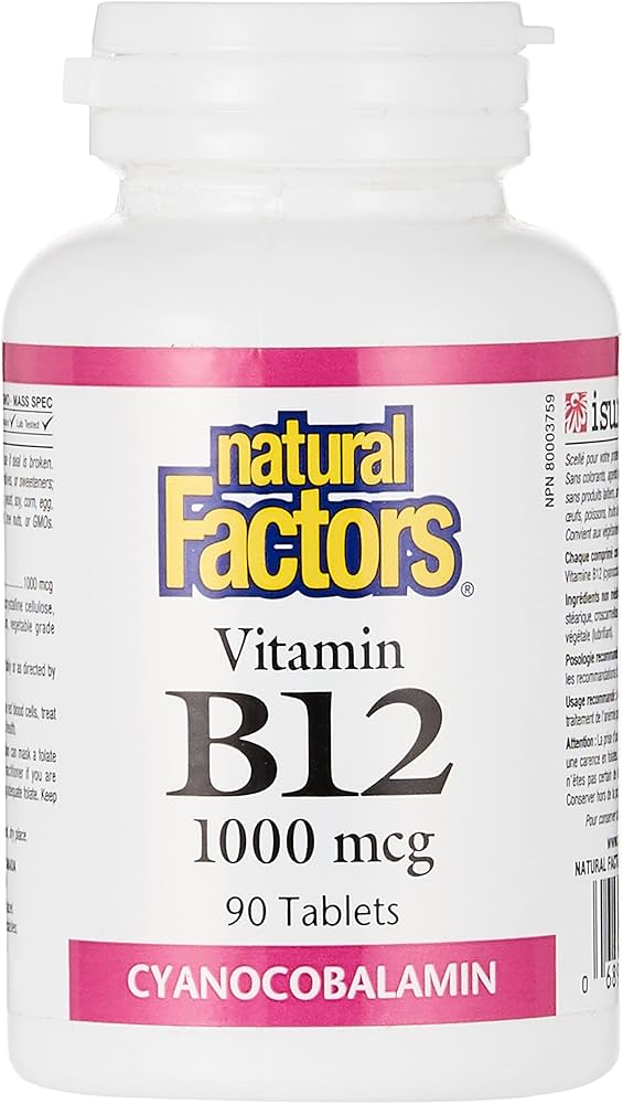 NF B12 CYANO 1000MCG TABS 90*S - Product Image