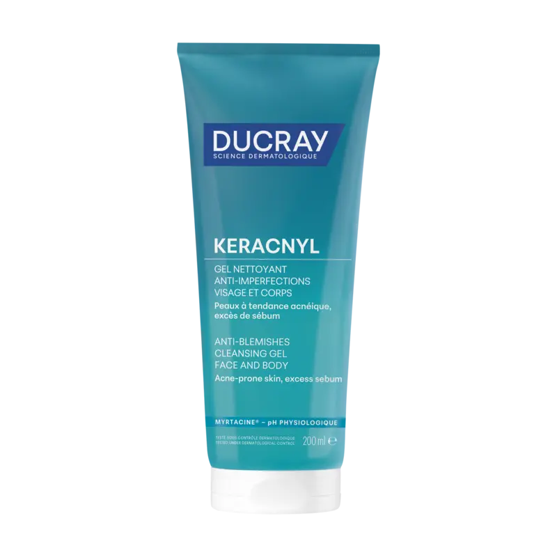 DUCRAY KERACYNL FOAMING GEL 200ML - Product Image