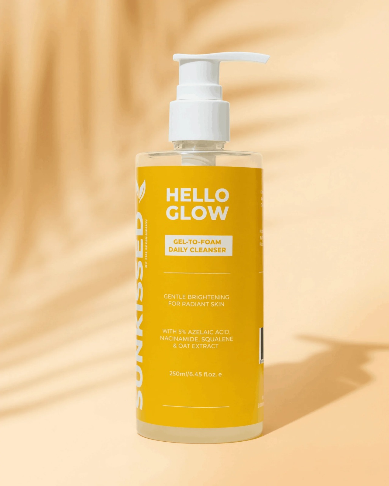 SUNKISSED HELLO GLOW GEL TO FORM CLEANSER 250ML - Product Image