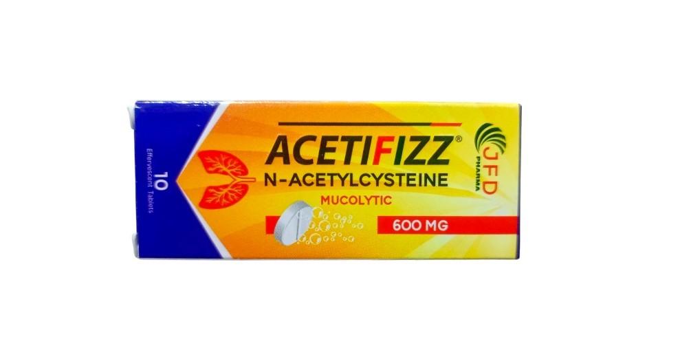 ACETYLCYSTEIN(ACETIFIZZ) 600MG - Product Image