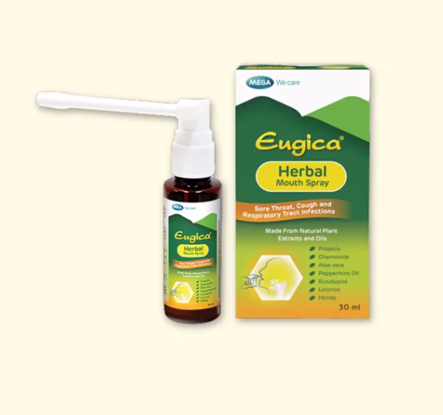 MEGA EUGICA HERBAL MOUTH SPRAY 30ML - Product Image