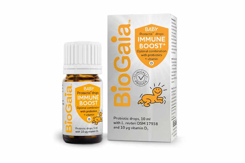 BIOGAIA PROTECTIS BABY DROPS + VIT D3 5ML - Product Image