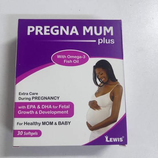 PREGNA MUM PLUS SOFTGEL CAPSULES 30'S - Product Image