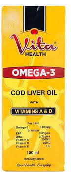 VITAHEALTH COD LIVER OIL 100ML - Product Image