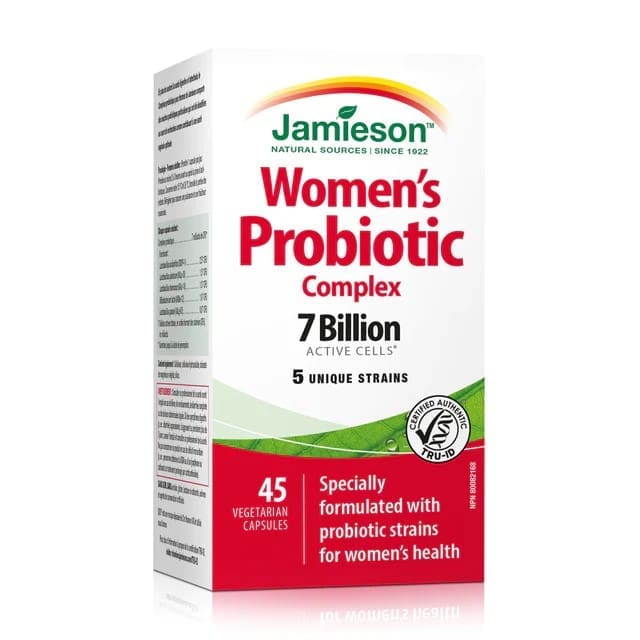 JAMIESON WOMENS  PROBIOTIC COMPLEX 7BILLION 45`S - Product Image