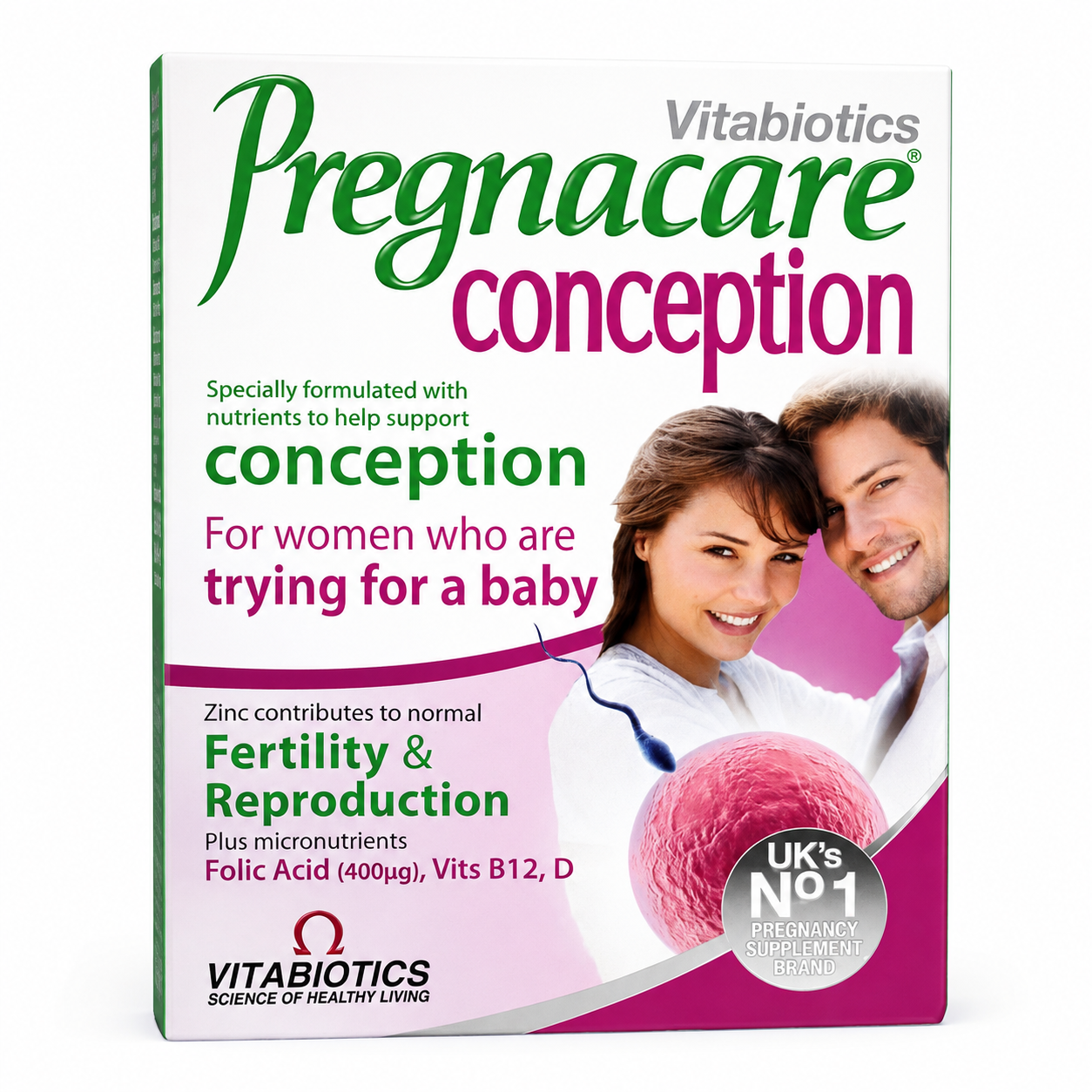 PREGNACARE CONCEPTION TABS 30*S - Product Image