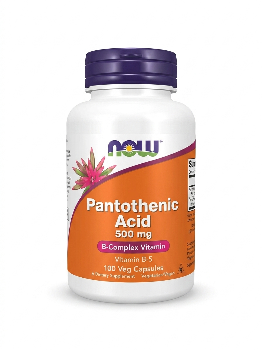 NOW PANTOTHENIC  ACID 500MG CAPS 100*S - Product Image