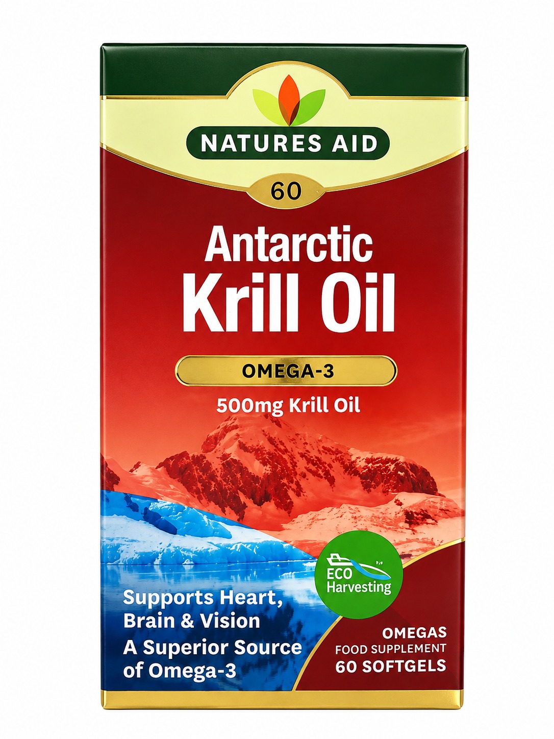 N/AID KRILL OIL 500MG SOFTGELS  60*S - Product Image