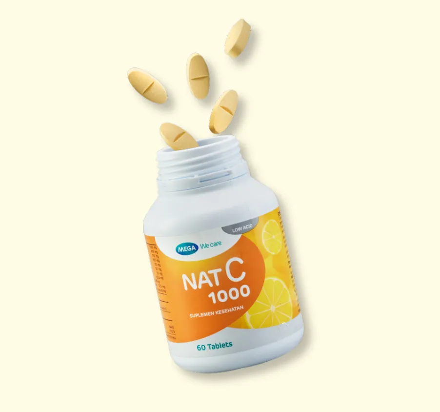 Thumbnail for MEGA VITAMIN C 1000MG TABS 30'S(NAT-C)