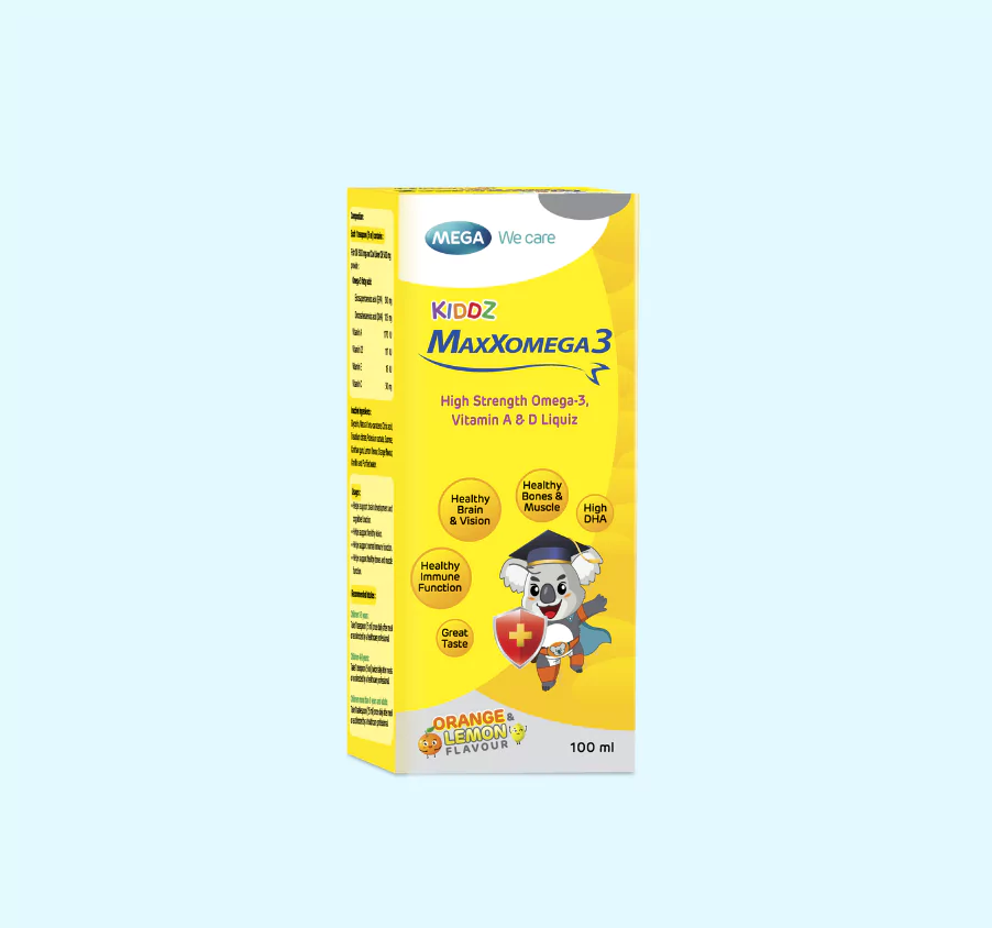 Thumbnail for MEGA KIDDZ MAXX OMEGA 3 100ML