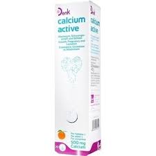 CALCIUM ACTIVE DENK 500MG EFF TABS 20*S