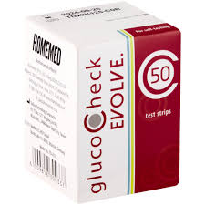 Thumbnail for GLUCOCHECK EVOLVE TEST STRIPS 50'S
