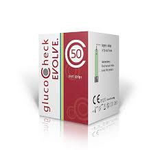 GLUCOCHECK EVOLVE TEST STRIPS 50'S