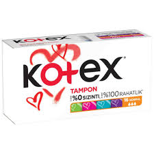 Thumbnail for KOTEX TAMPONS REGULAR 16'S