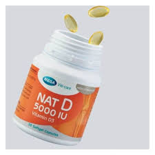 MEGA NAT-D 5000IU CAPSULES 30'S