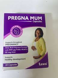 PREGNA MUM CAPSULES 30'S