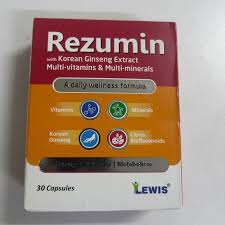 REZUMIN CAPSULES 30'S