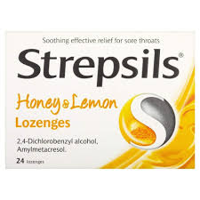STREPSILS LOZENGELS H&L 24