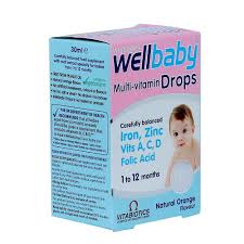 WELLBABY MULTIVITAMIN DROPS 30ML