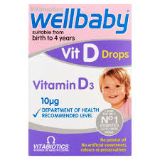 WELLBABY VITAMIN D DROPS 30ML