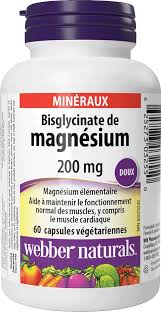 Thumbnail for WN MAGNESIUM BISGLYCINATE 200MG CAPS 60'S